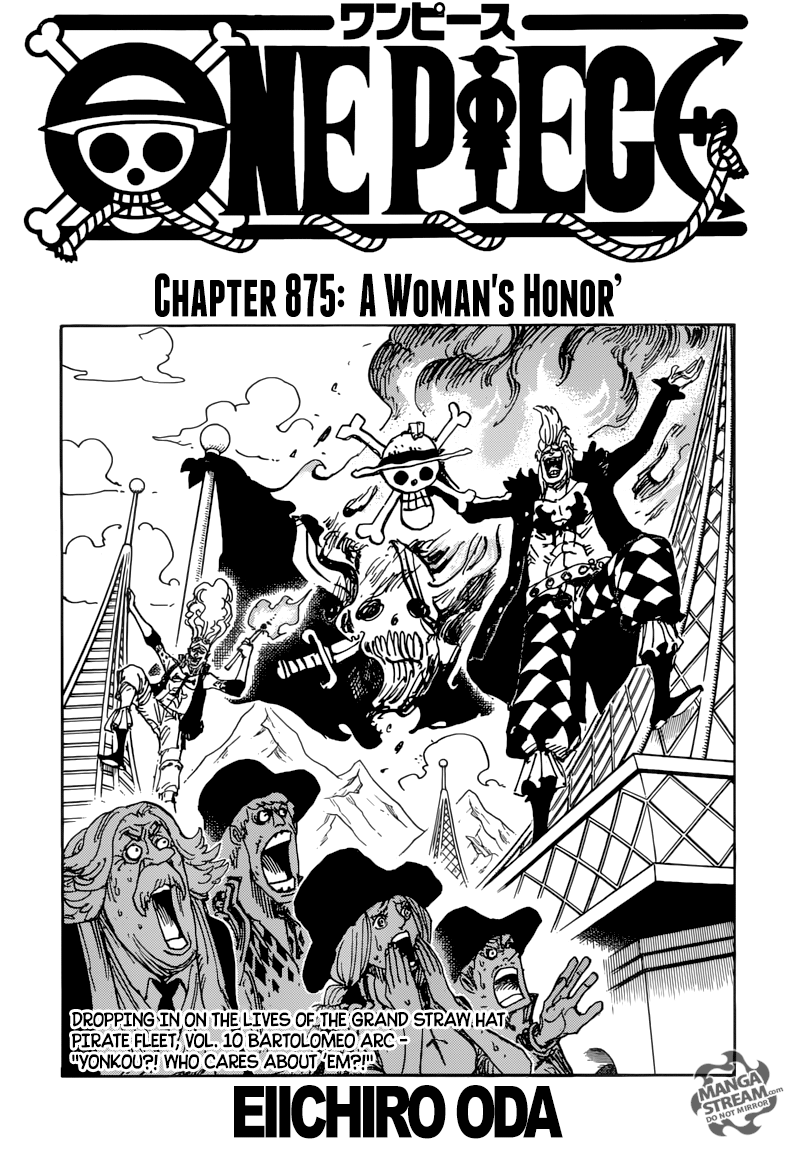 One Piece Chapter 875 1